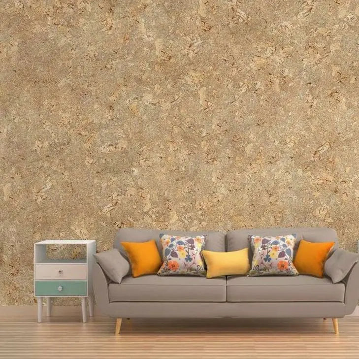 LUX  Acoustic Cork Wall Panels in modern living room | DecorMania UK