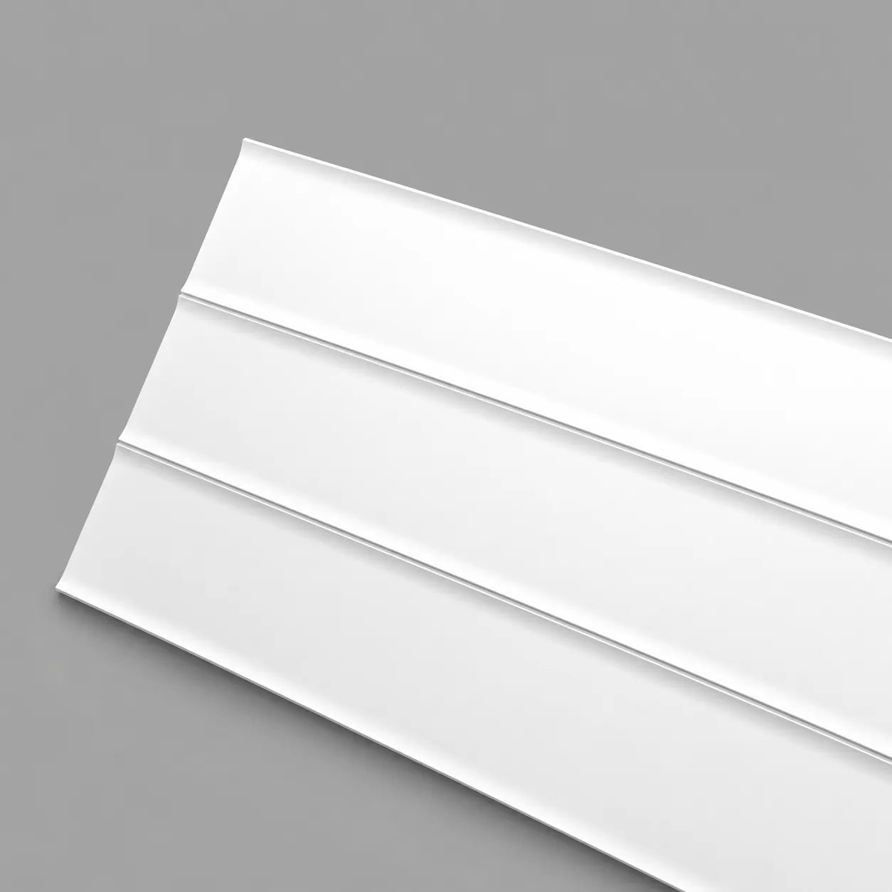 MEZZALUNA S WALLSTYL decorative wall panel with narrow curved three-dimensional detailing