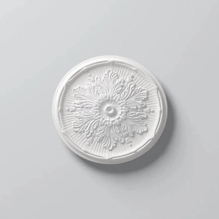 MILLENNIA (R9) ARSTYL Ceiling Rose on white background | DecorMania UK 