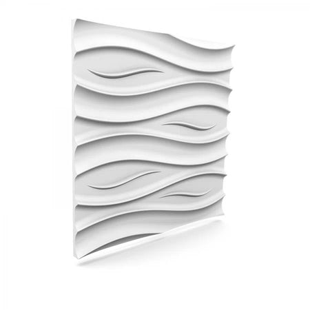 OCEAN 3D Wall Panel Model 01 - 3D Polystyrene Wall Panels on white background | DecorMania UK 