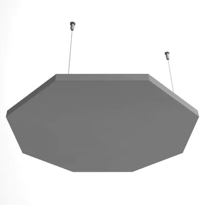 Octa AIR - Acoustic Suspended Ceiling Panel on white background Decormania UK