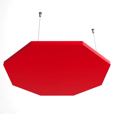 Octa AIR - Acoustic Suspended Ceiling Panel on white background Decormania UK