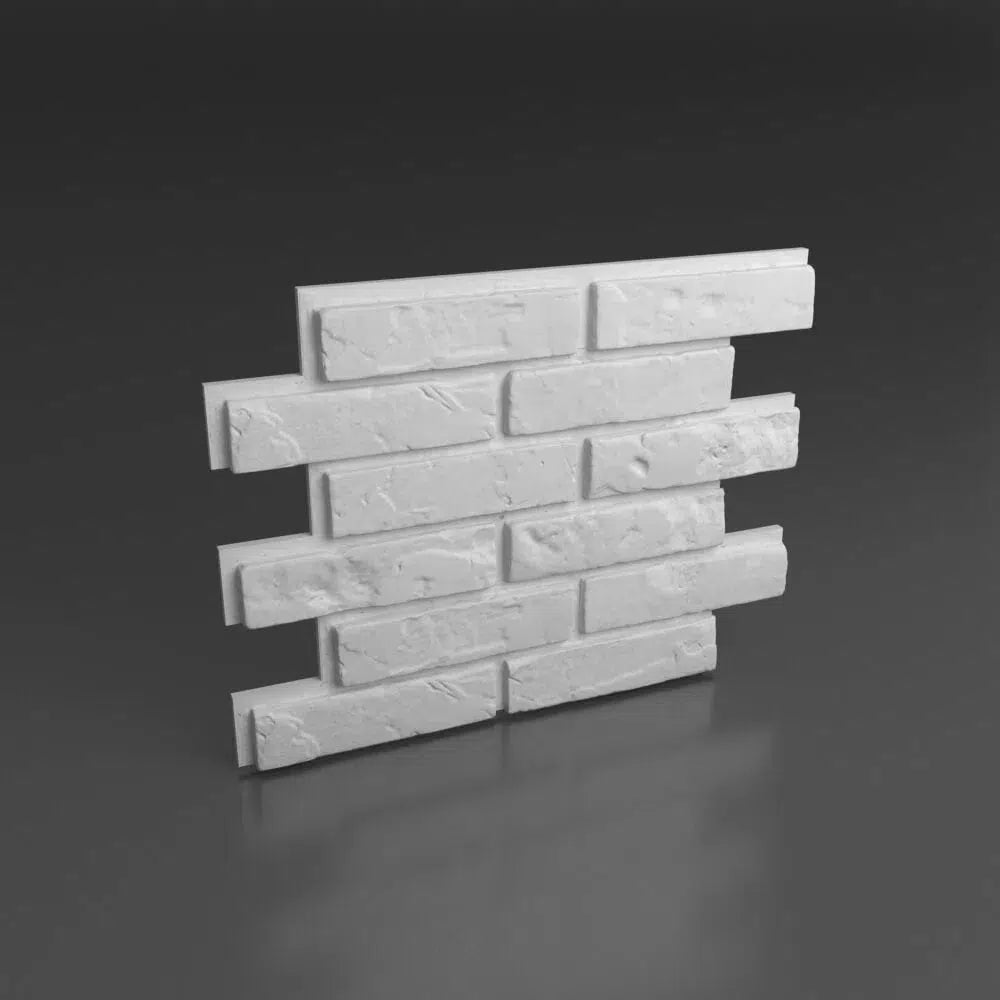 OLD BRICK 3D Wall Panel EPS - 3D Polystyrene Wall Panels on dark background  | DecorMania UK