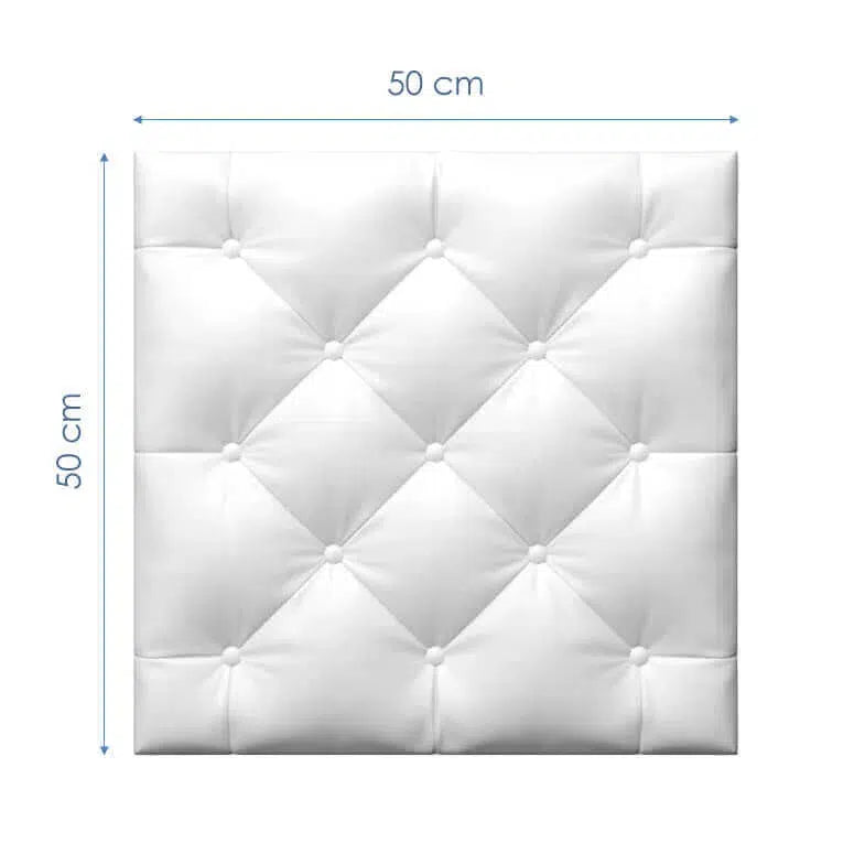 dimensions of PILLOW 3D Wall Panel EPS - 3D Polystyrene Wall Panels | DecorMania UK