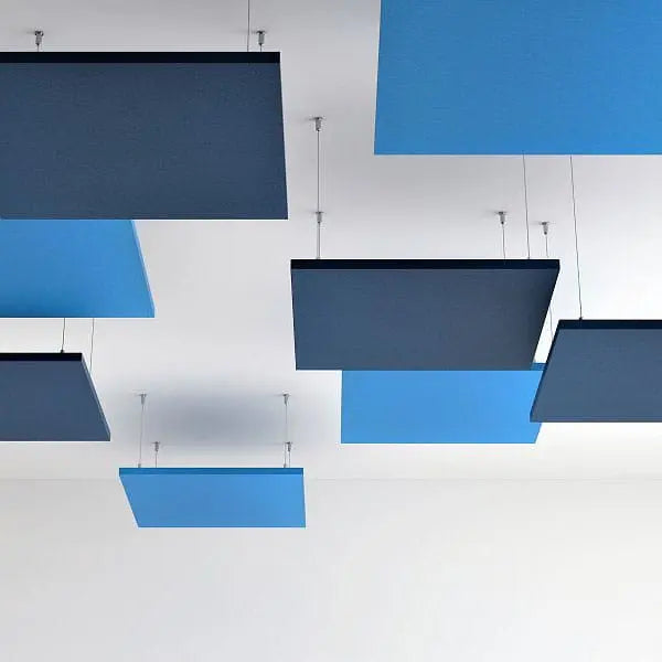 Pixel AIR - Acoustic Suspended Ceiling Panel blue composition Decormania UK