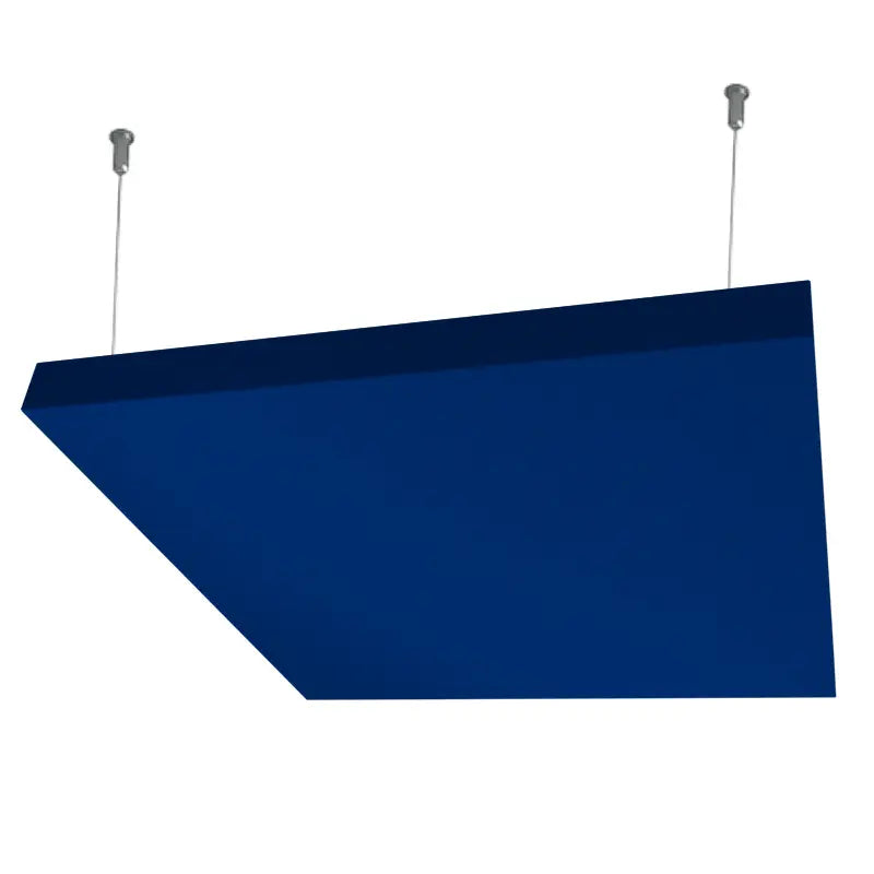 Pixel AIR - Acoustic Suspended Ceiling Panel dark blue swatch on white background Decormania UK
