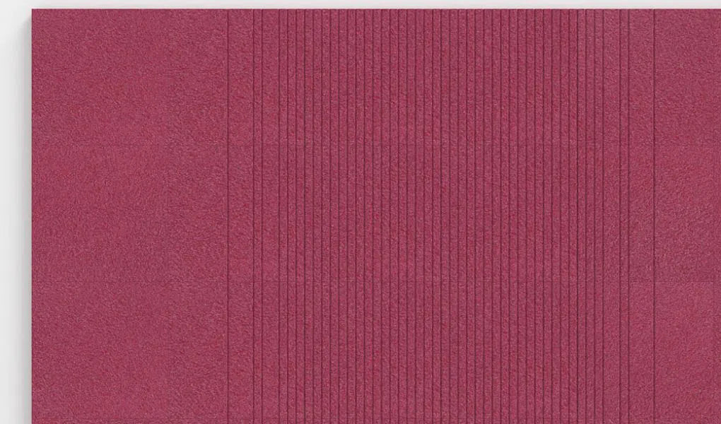 PIXEL L RIFT Soft Acoustic Wall Panel - 3D Wall Panels | DecorMania