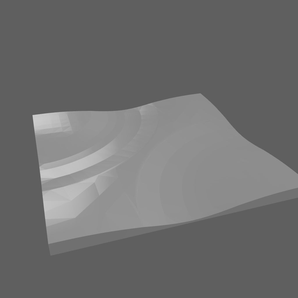 3D Gypsum Wall Panels Diamonds Model DecroMania UK 