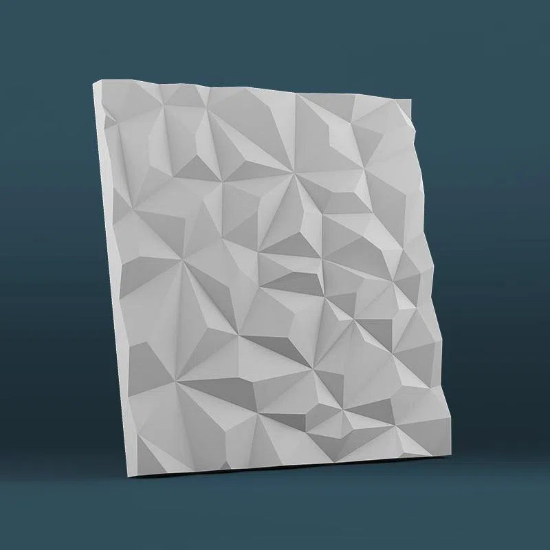 Close-up view of Model Rhinestone - 3D Gypsum Wall Panels | DecorMania UK