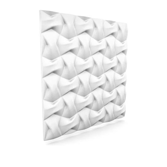 RIBBON 3D Wall Panel Model 09 - 3D Polystyrene Wall Panels on white background | DecorMania UK