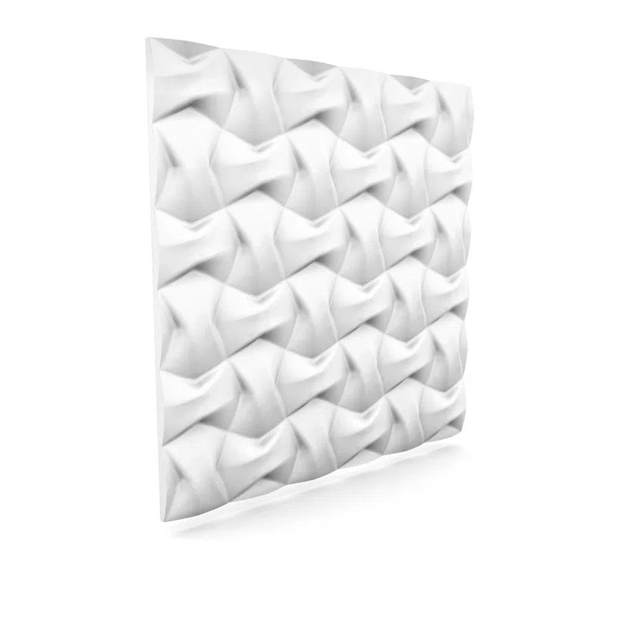 RIBBON 3D Wall Panel Model 09 - 3D Polystyrene Wall Panels on white background | DecorMania UK
