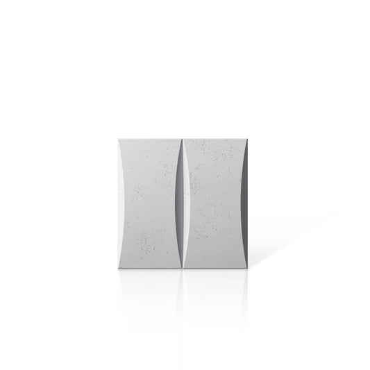3D Concrete Wall Panels BLOCK colour swatch on white background DecorMania UK