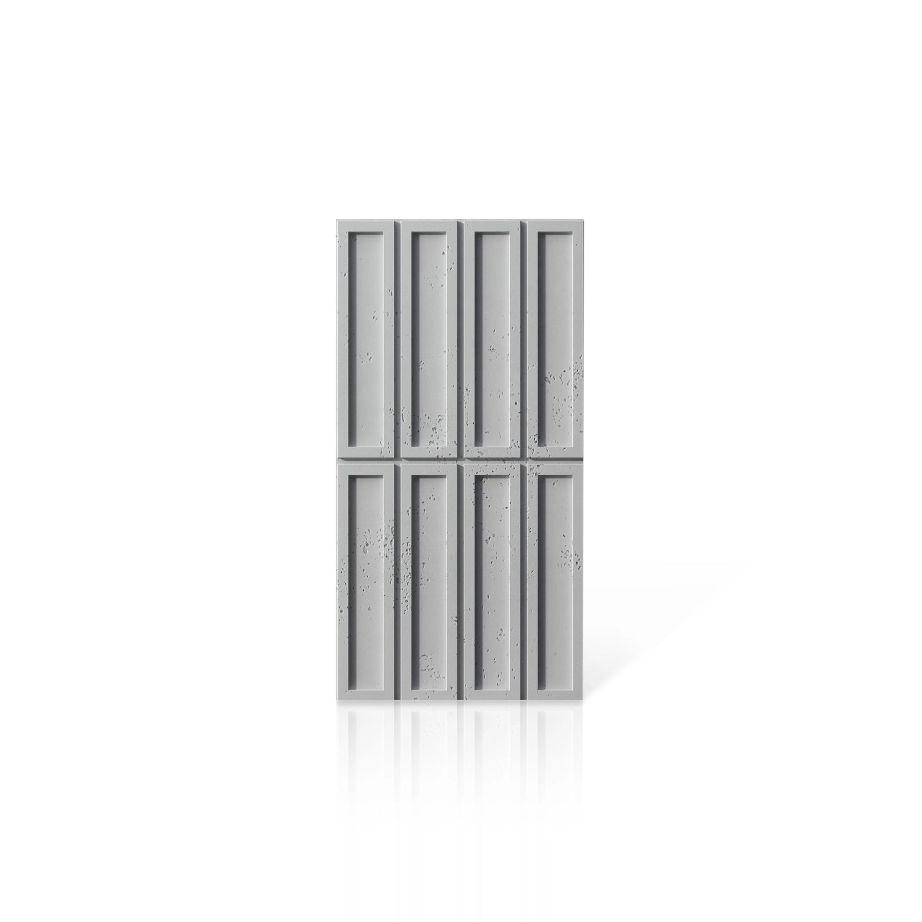 3D Concrete Wall Panels BLOCKS colour swatch on white background DecorMania UK