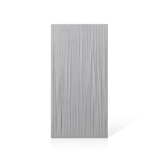 3D Concrete Wall Panels RIDGES colour swatch on white background DecorMania UK