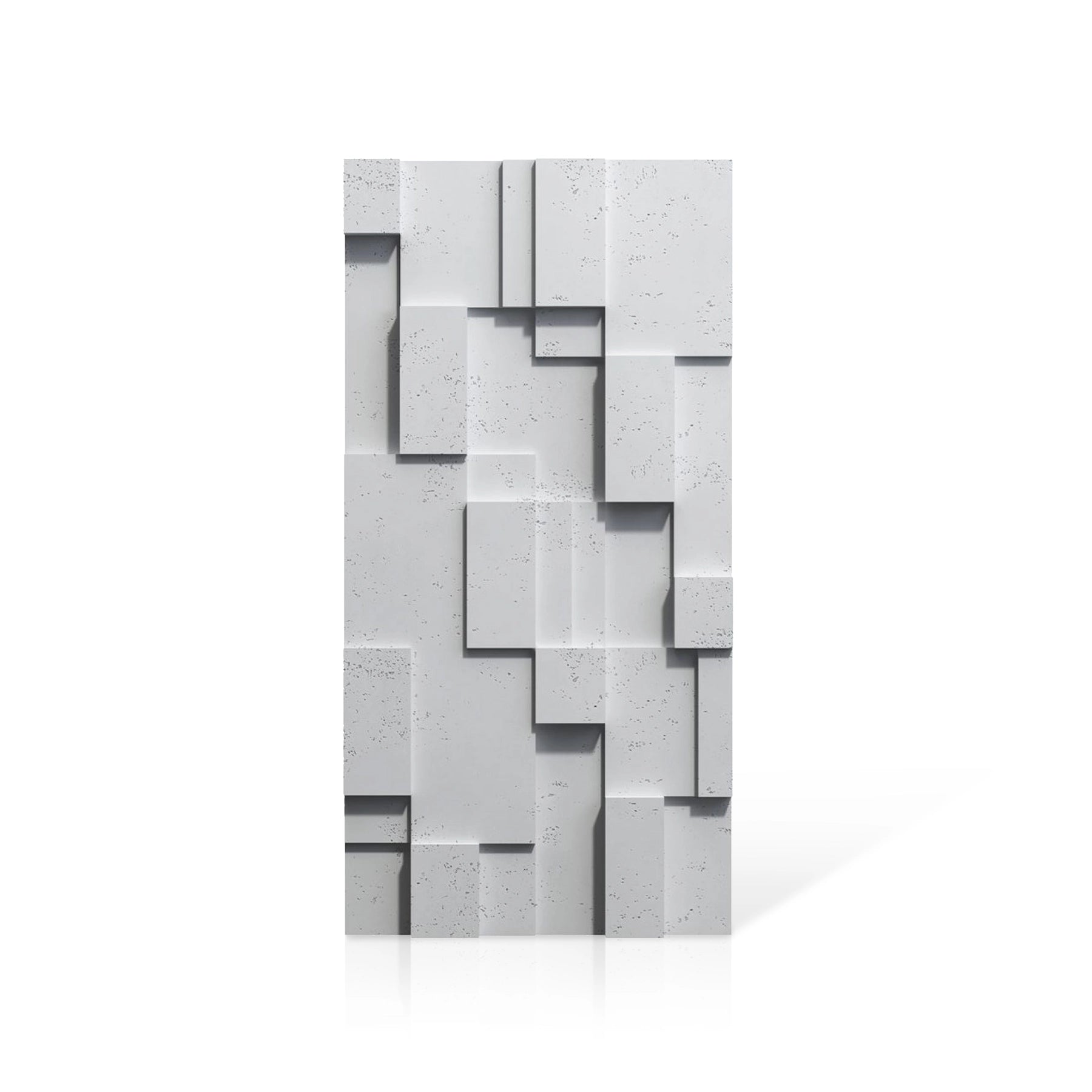 3D Concrete Wall Panels STAIRS colour swatch on white background DecorMania UK