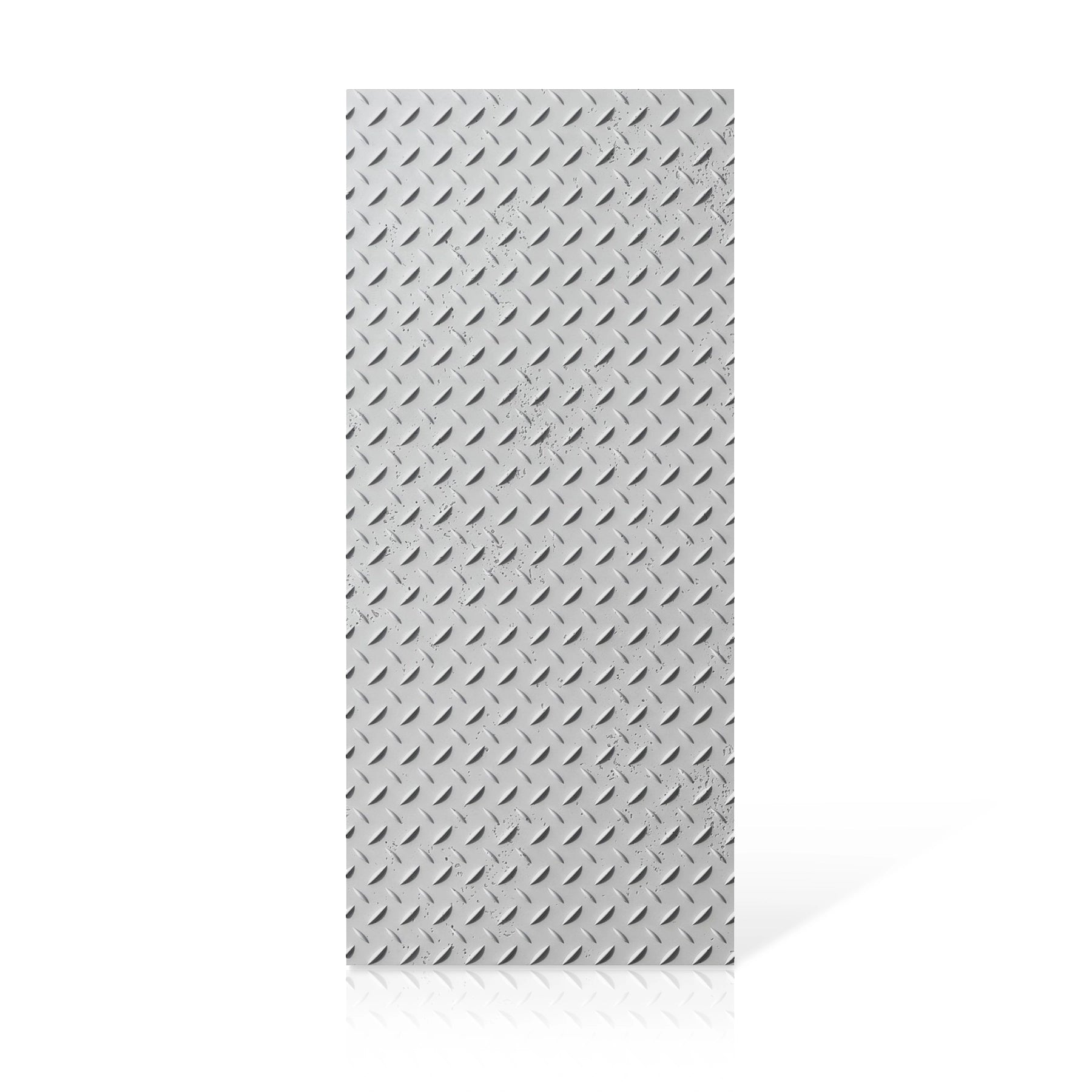 3D Concrete Wall Panels STEEL SHEET colour swatch on white background DecorMania UK