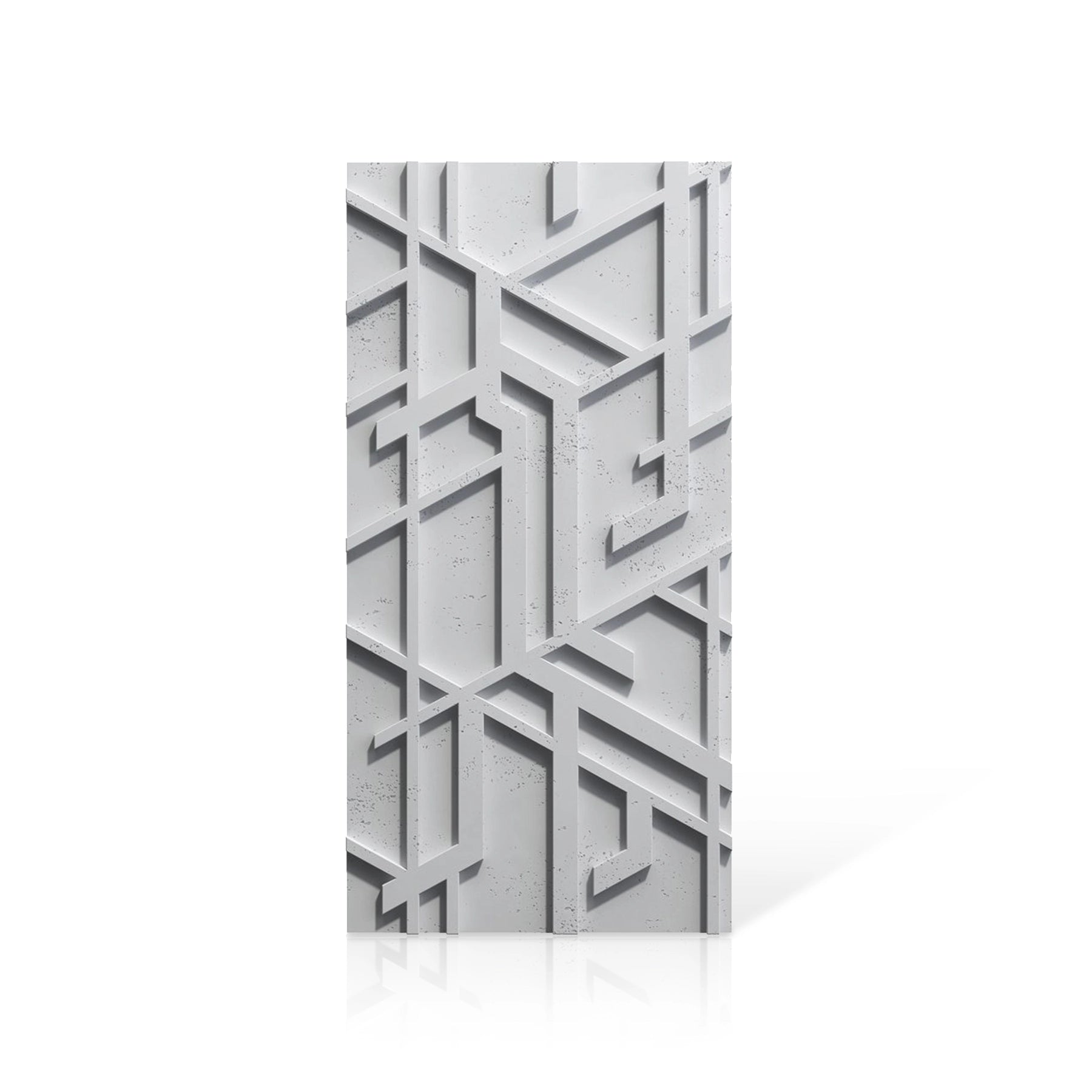 3D Concrete Wall Panels STELLAR colour swatch on white background DecorMania UK