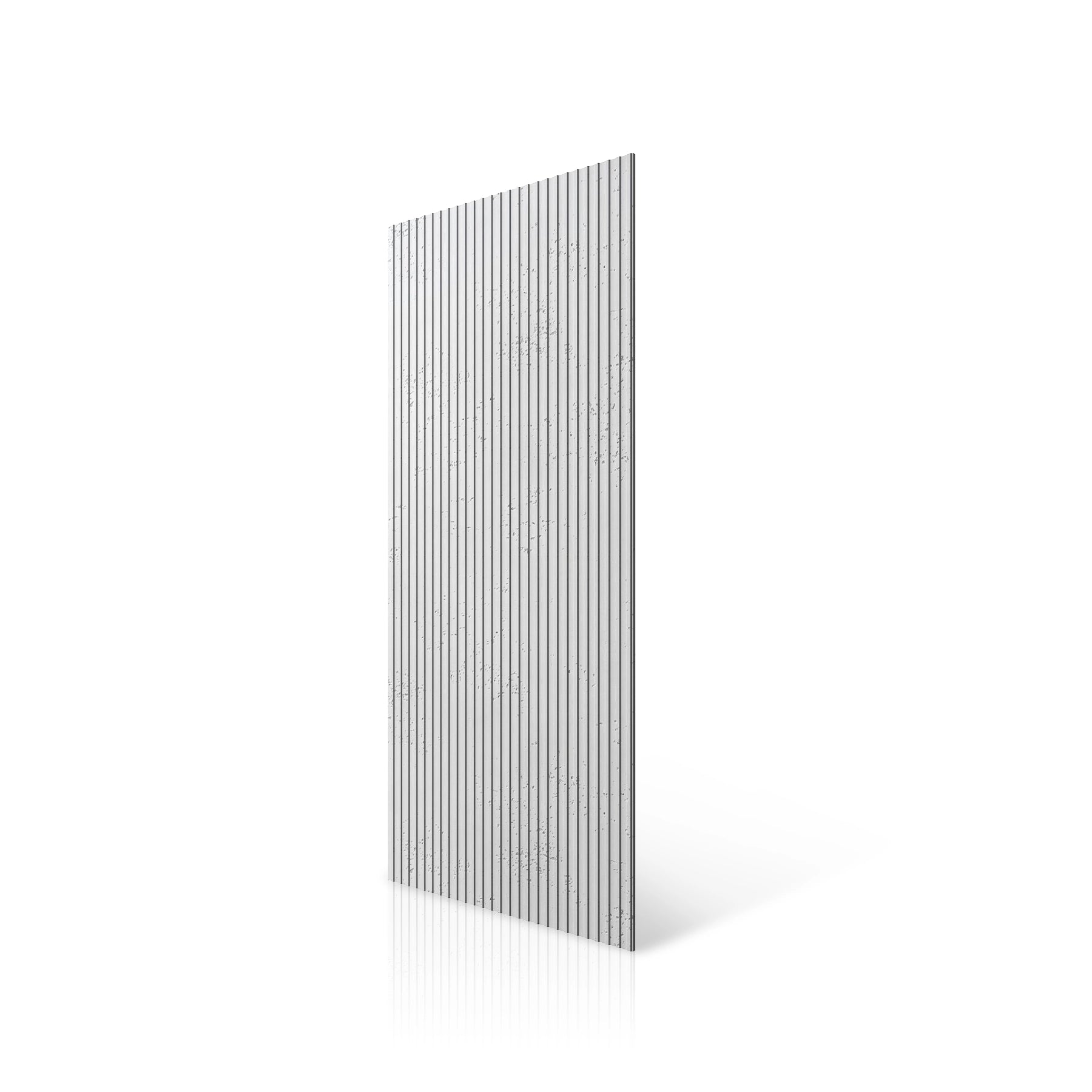 3D Concrete Wall Panels GROOVE colour swatch on white background DecorMania UK