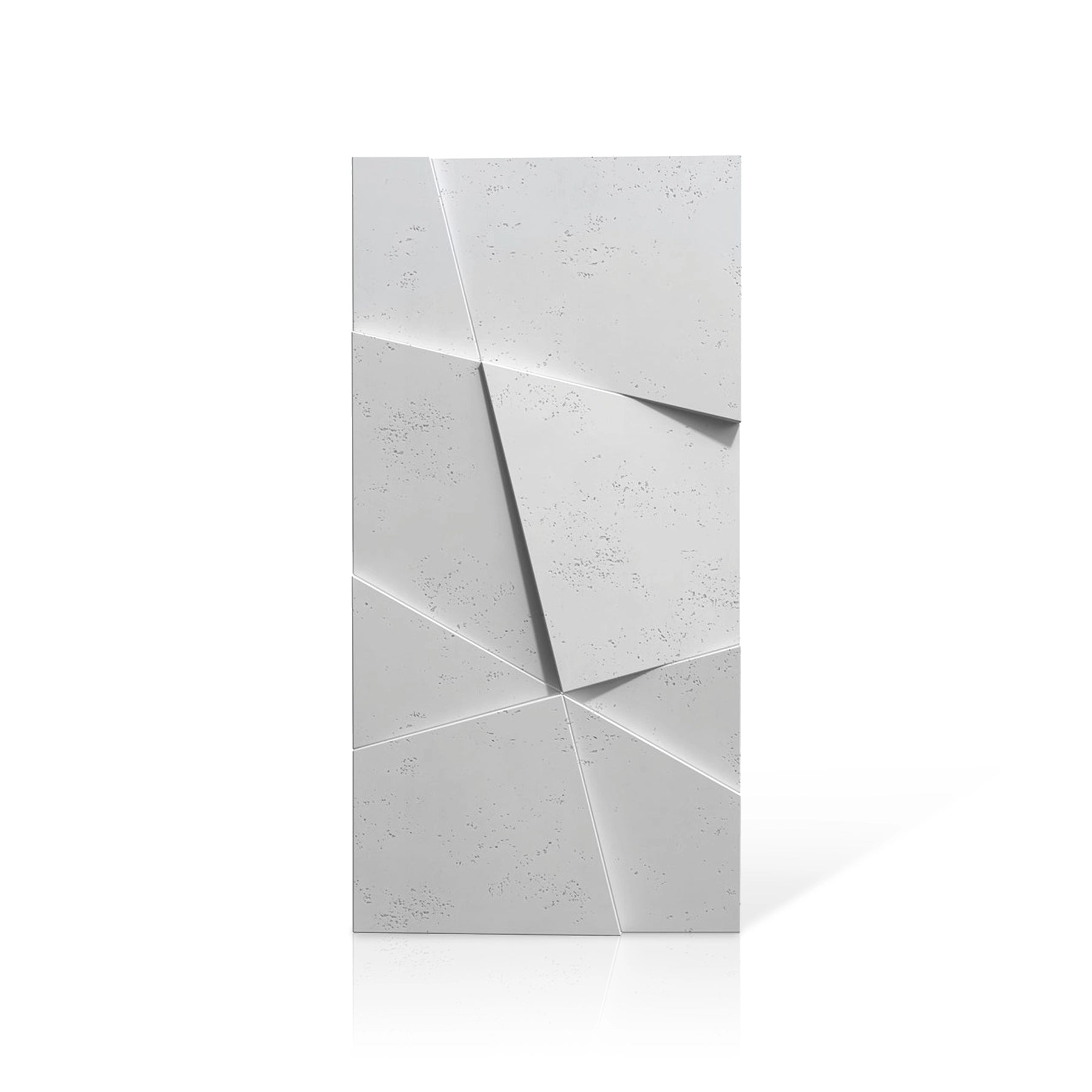 3D Concrete Wall Panels CRYSTAL colour swatch on white background DecorMania UK