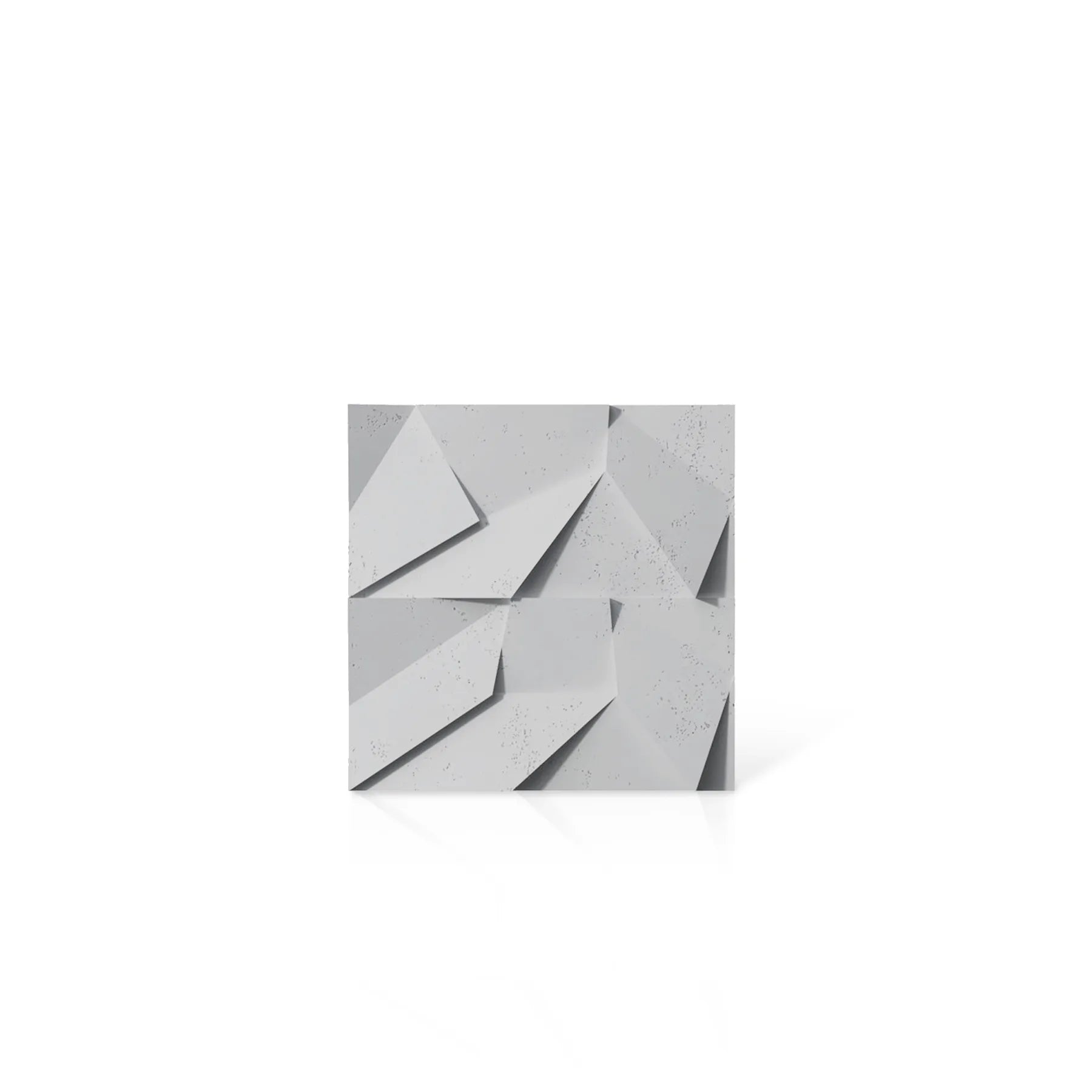 3D Concrete Wall Panels MULTICRYSTAL colour swatch on white background DecorMania UK