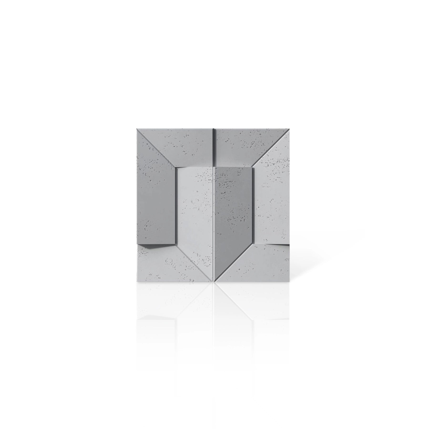 3D Concrete Wall Panels TRANSFORMER colour swatch on white background DecorMania UK