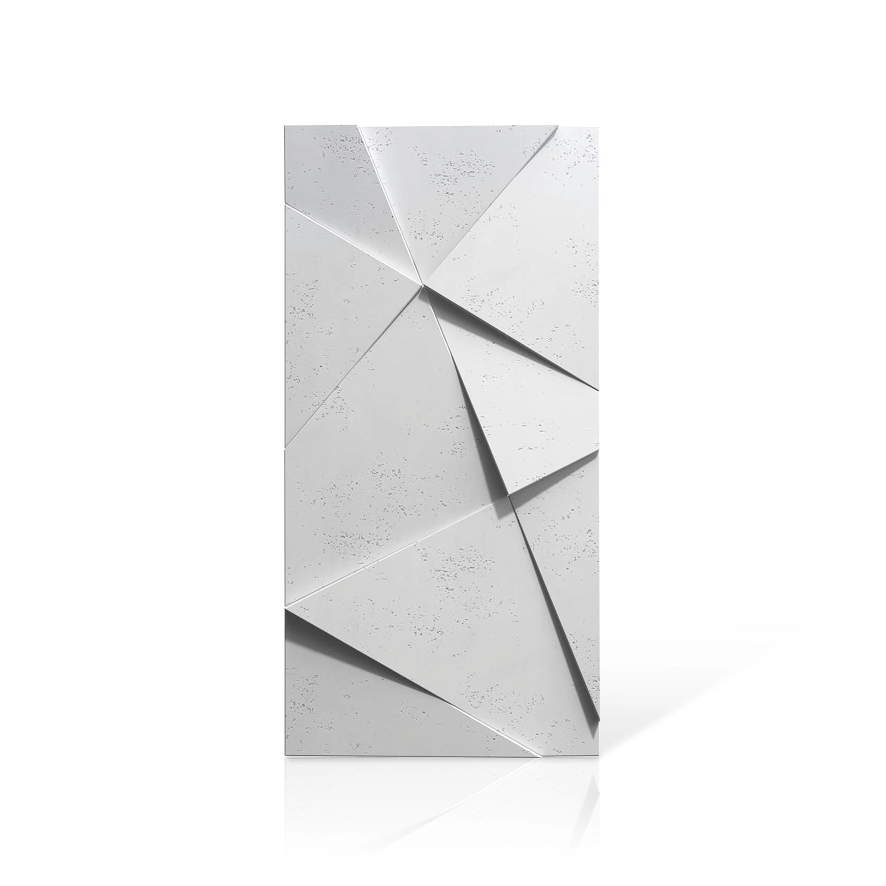 3D Concrete Wall Panels CRYSTAL colour swatch on white background DecorMania UK