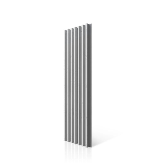 3D Concrete Wall Panels RIFT XL colour swatch on white background DecorMania UK