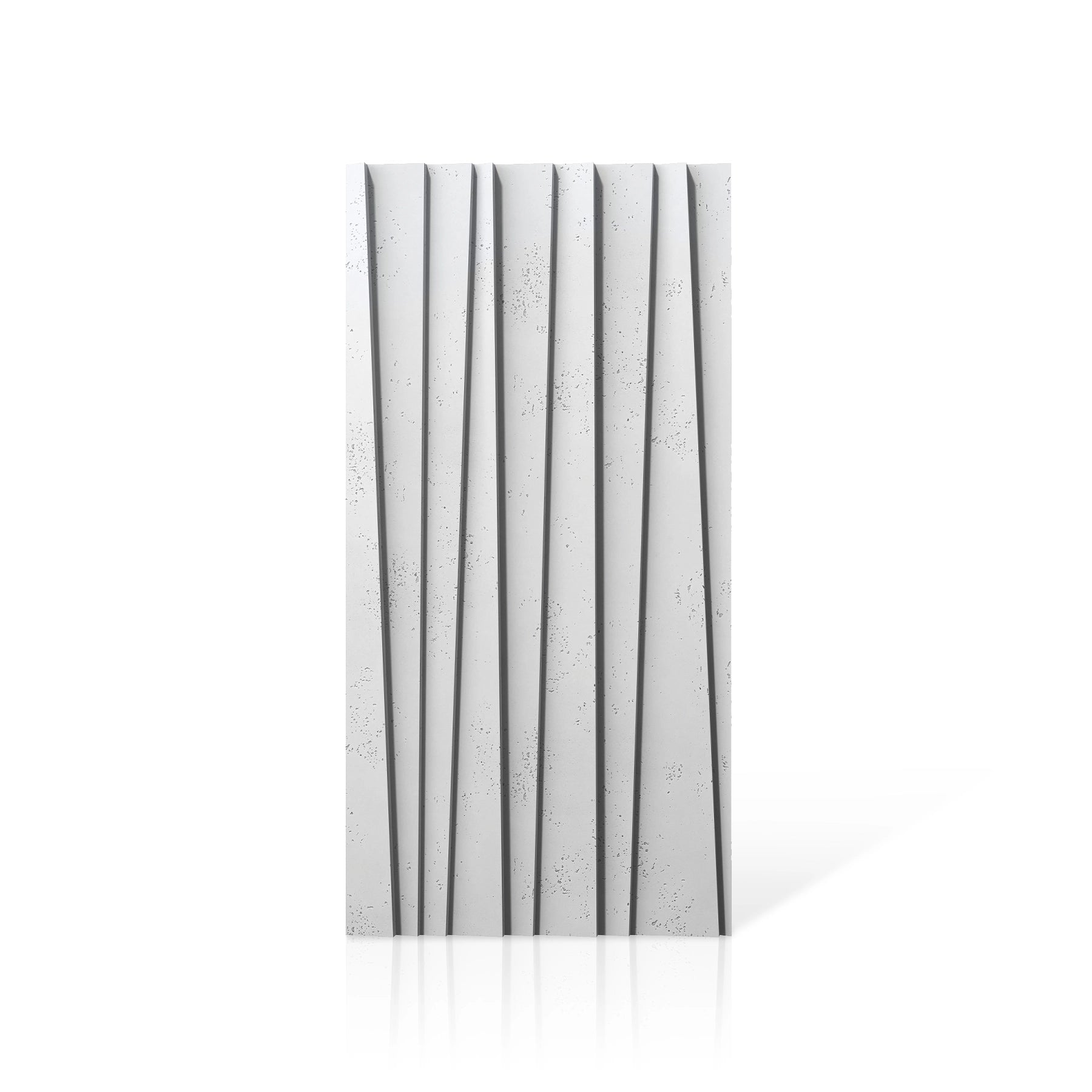 3D Concrete Wall Panels SHUTTERS colour swatch on white background DecorMania UK