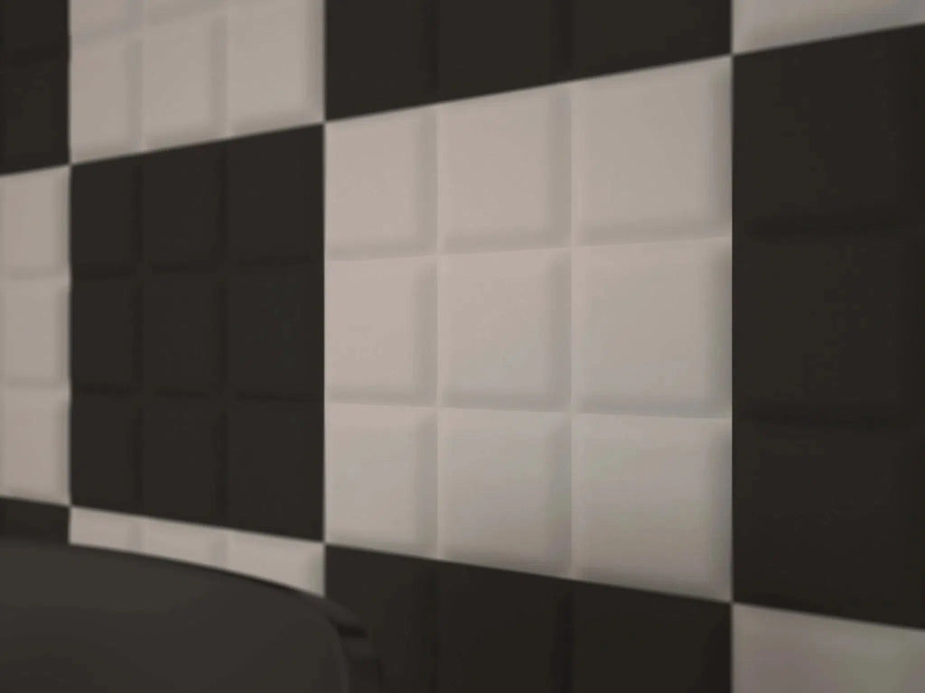 SQUARE 3D Wall Panel EPS - 3D Polystyrene Wall Panels | DecorMania UK