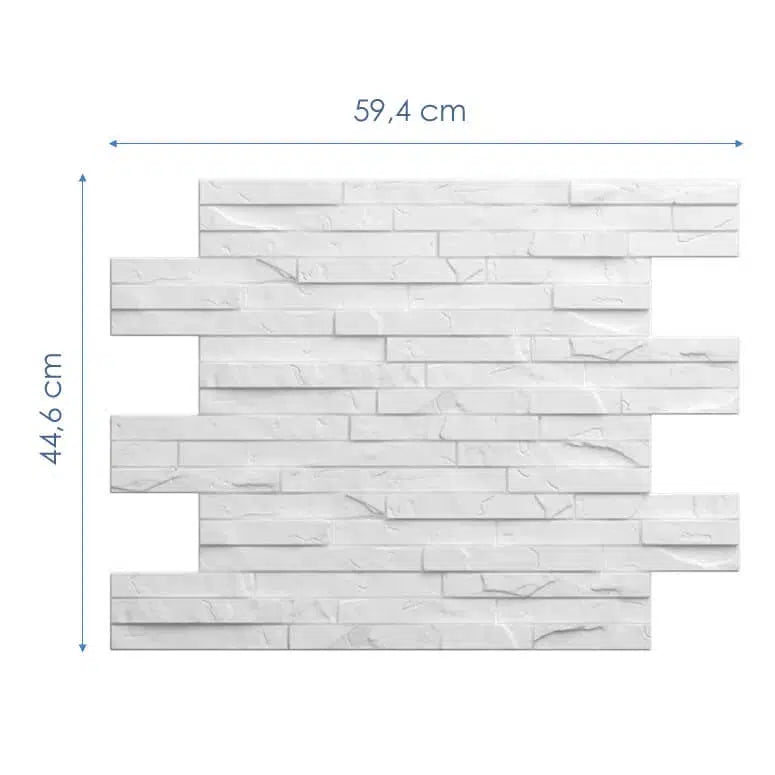Dimensions of STONE 3D Wall Panel EPS - 3D Polystyrene Wall Panels | DecorMania UK 