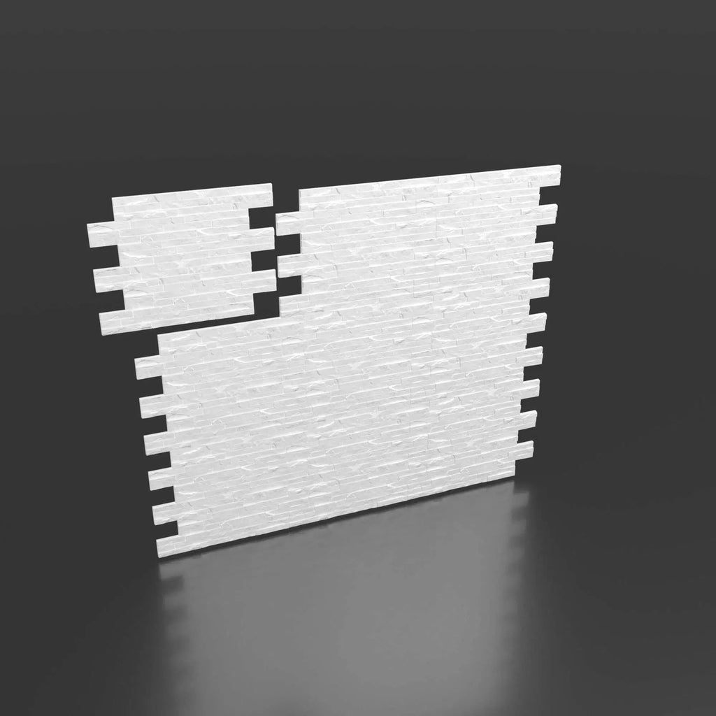 STONE 3D Wall Panel EPS - 3D Polystyrene Wall Panels on black background | DecorMania UK