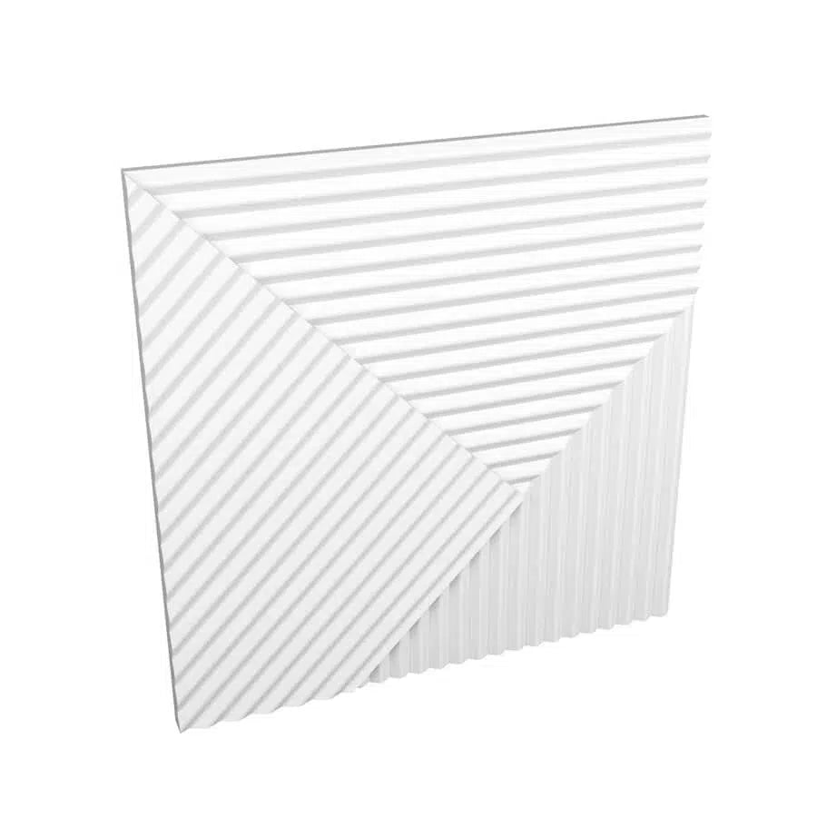STRIPES 3D Wall Art - Polystyrene Panel on white background  | DecorMania UK