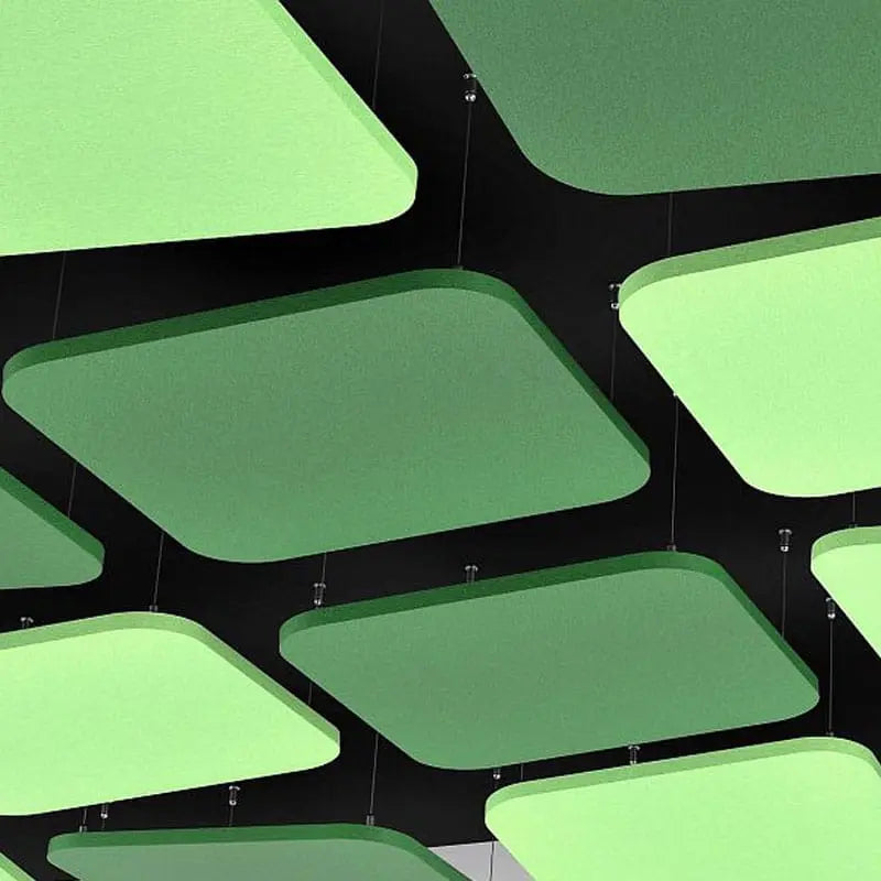 Tele AIR - Acoustic Suspended Ceiling Panel green composition Decormania UK