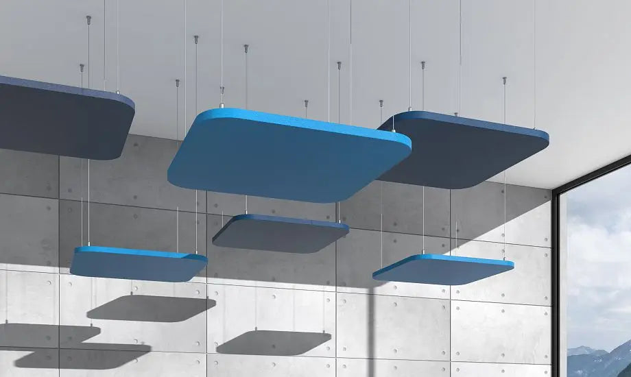 Tele AIR - Acoustic Suspended Ceiling Panel blue composition Decormania UK