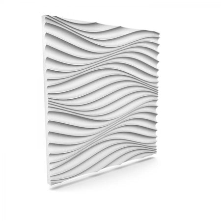 THE WIND 3D Wall Panel Model 04 - 3D Polystyrene Wall Panels on white background | DecorMania UK