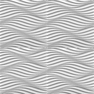 THE WIND 3D Wall Panel Model 04 - 3D Polystyrene Wall Panels | DecorMania UK