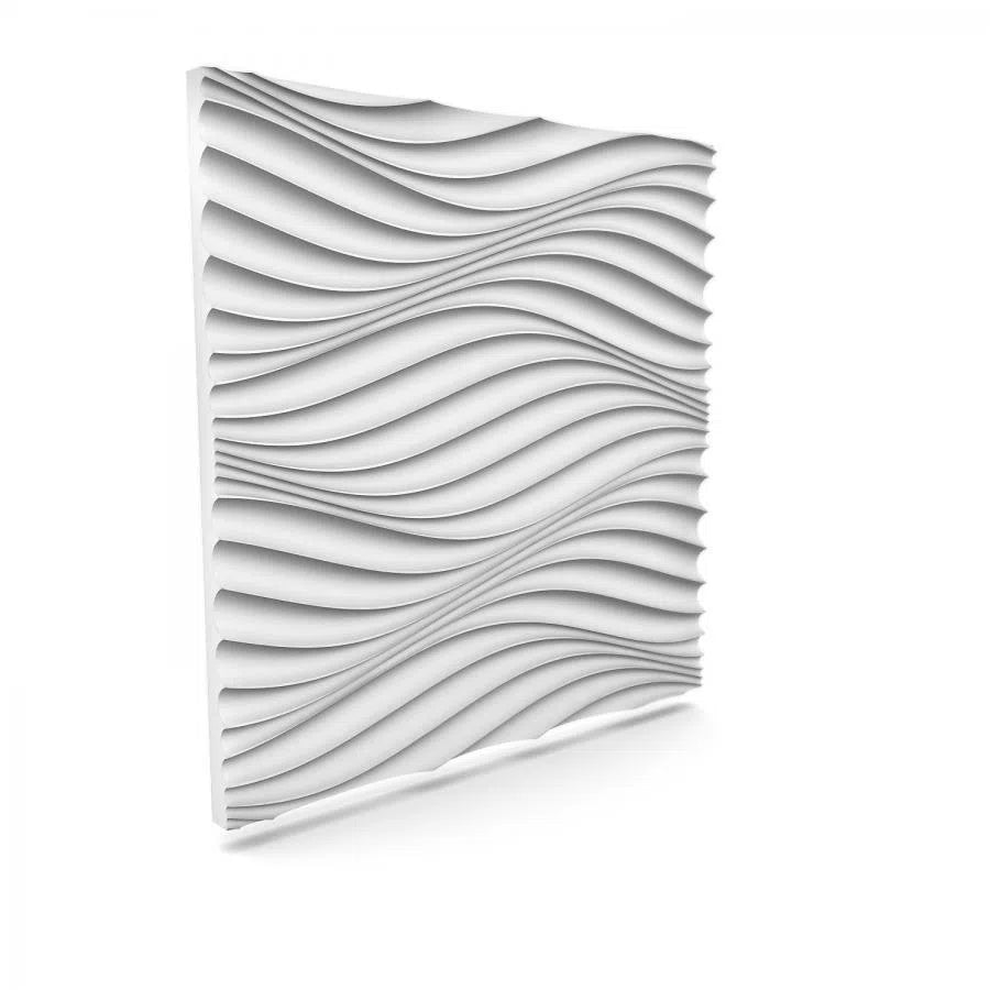 THE WIND 3D Wall Panel Model 04 - 3D Polystyrene Wall Panels on white background | DecorMania UK