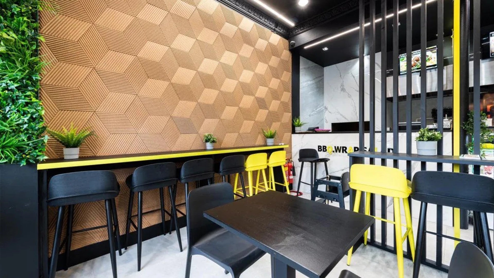 KITE 3D Cork Acoustic Wall Panels green feature Wall DecorMania UK