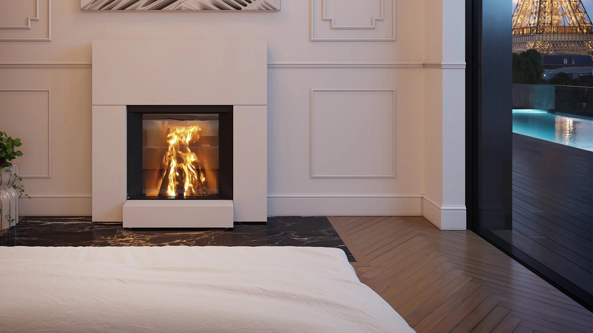 WALLSTYL ARSTYL NMC Skirting board on white wall Decormania UK