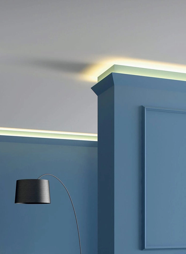 NMC Ceiling Coving for LED Lights in modern interior Decormania UK