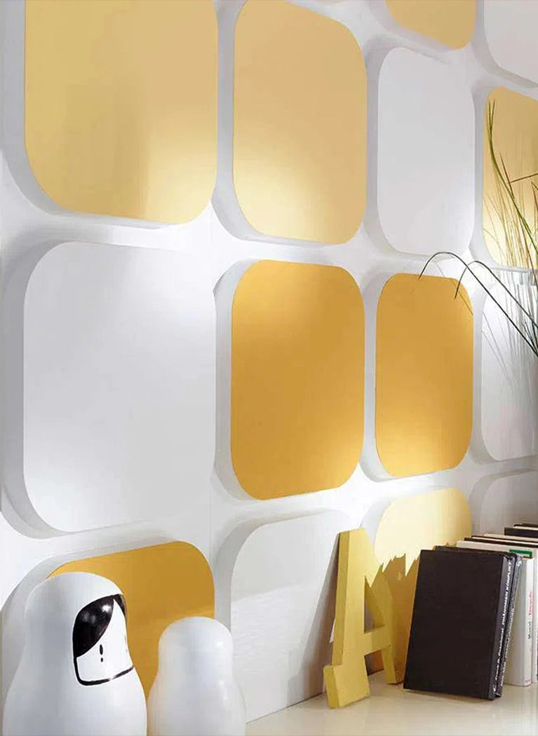 ICON 3D Wall Panels ARSTYL® in a contemporary living room, enhancing the wall with its elegant design | DecorMania UK