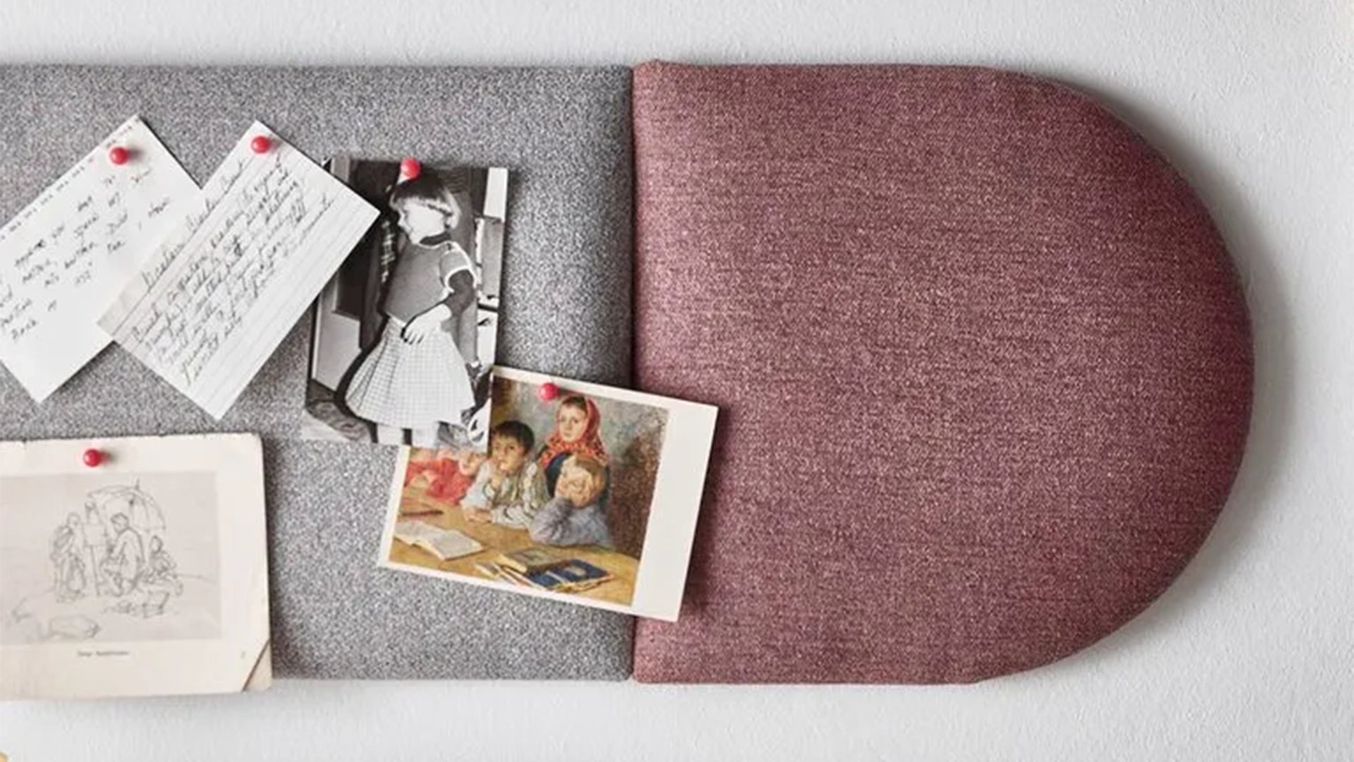 Upholstered wall panels set with clutter- DecorMania UK