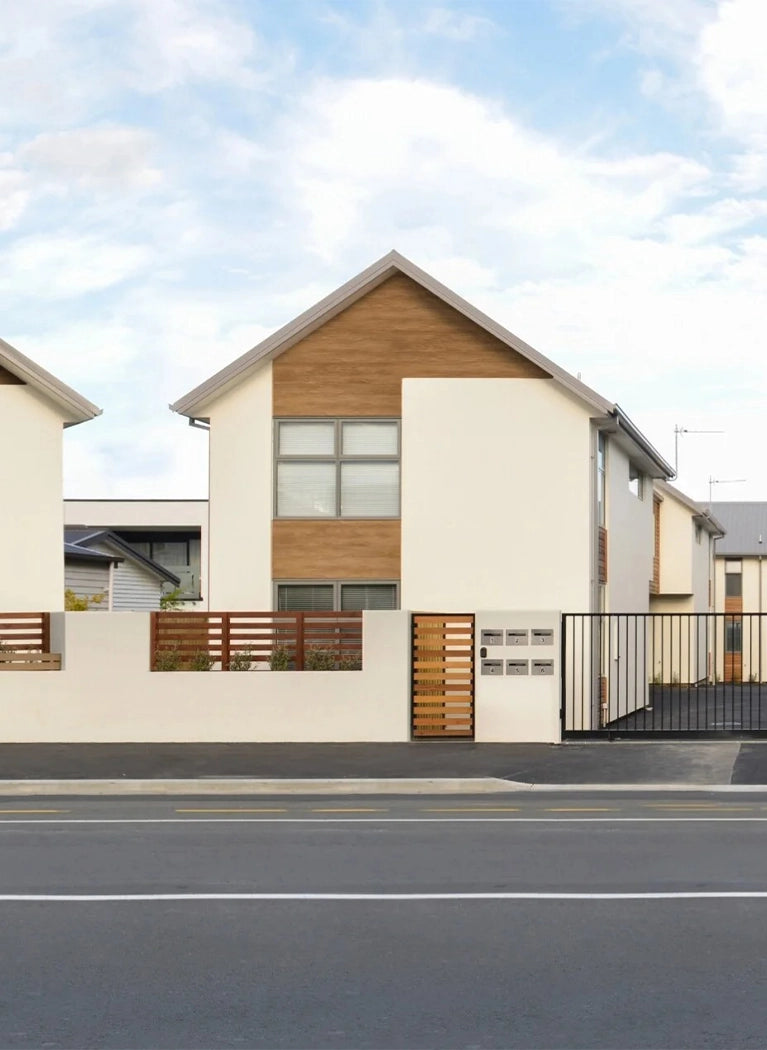 theme wood texture flexible wall panels on house elevation decormania uk