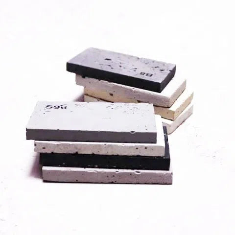 VHCT Concrete wall panel sample book - Concrete Panels on white background | DecorMania