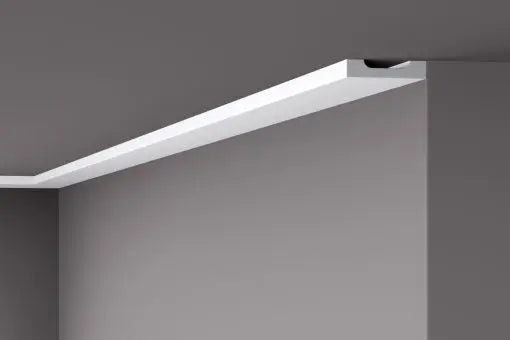 WD2 2M WALLSTYL DADO RAIL / PANEL MOULDING - Dado Rail on grey ceiling | DecorMania UK 