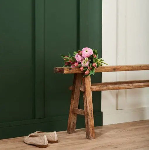 WD2 2M WALLSTYL DADO RAIL / PANEL MOULDING in a cozy hallway  | DecorMania UK 