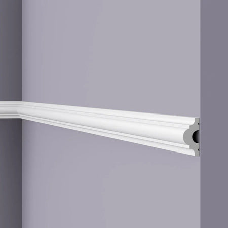 Close up view of WL1 WALLSTYL PANEL MOULDING 2M | DecorMania UK
