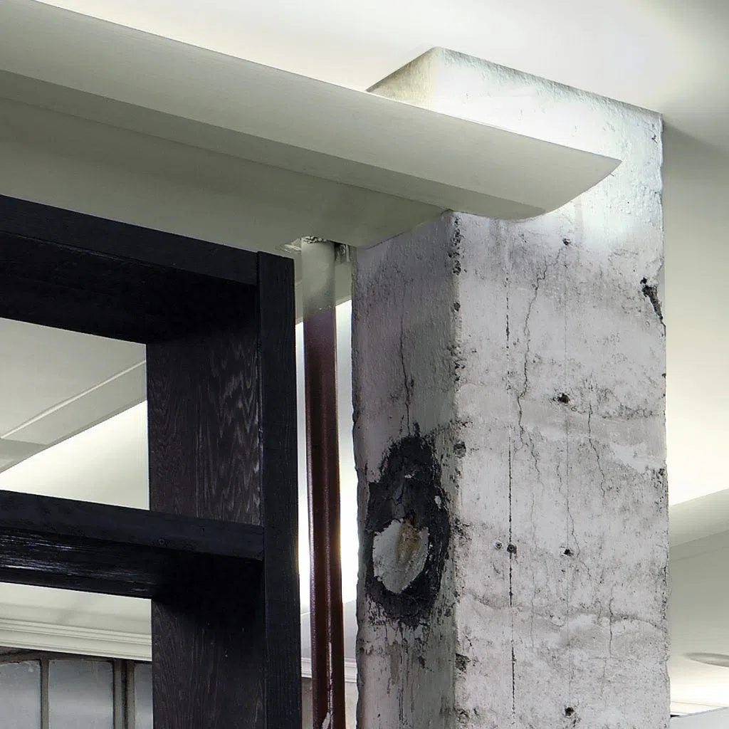 WT4 WALLSTYL 2M Ceiling Coving for LED Lighting in industrial style room | DecorMania UK