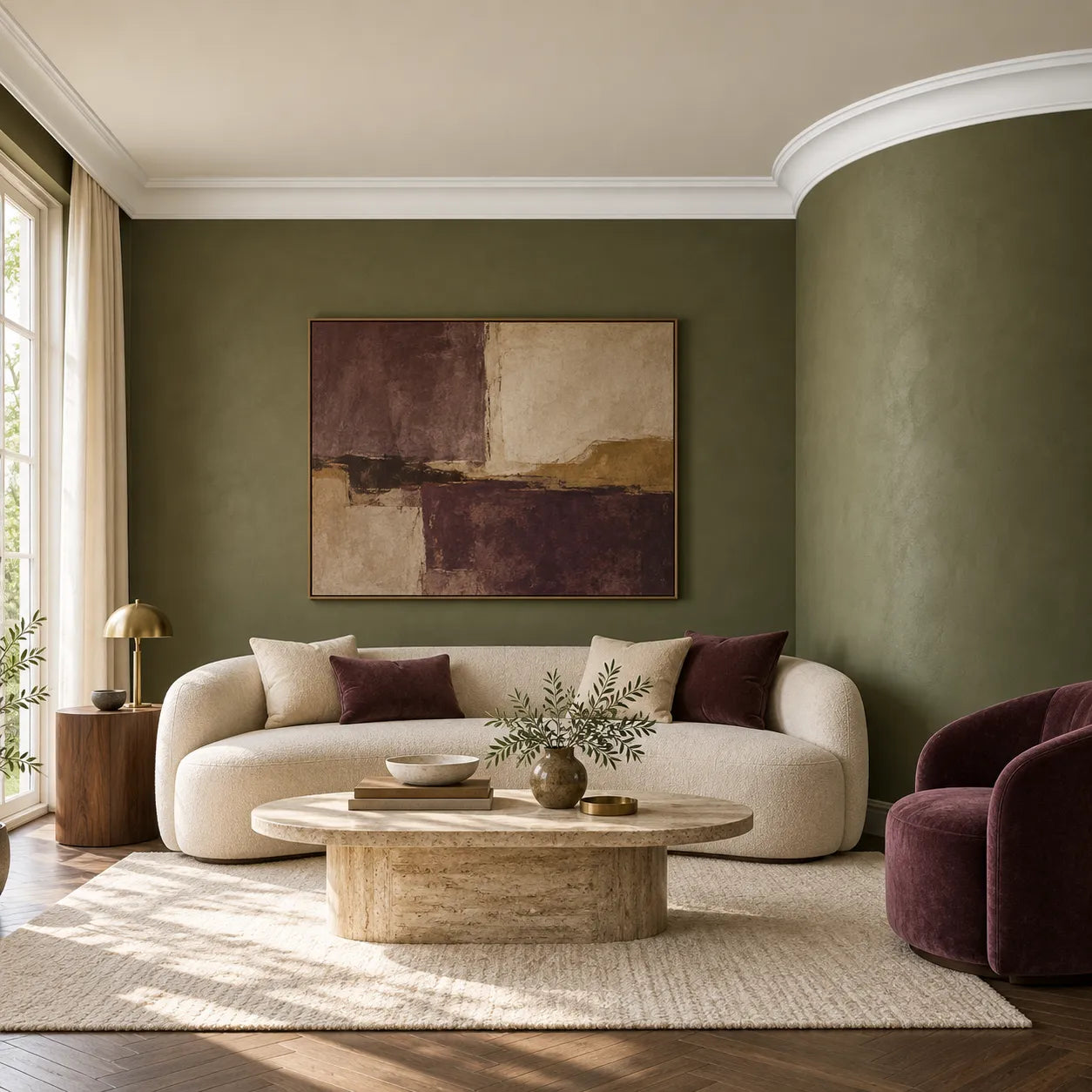 Z1220 FLEX ARSTYL cornice moulding creating a smooth curved ceiling transition