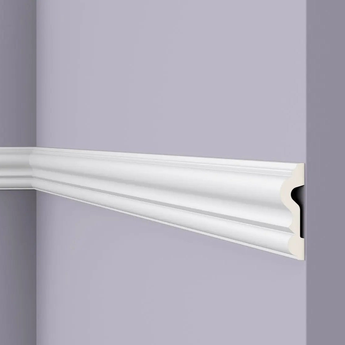 Z13 2M ARSTYL DADO RAIL on grey wall | DecorMania UK 
